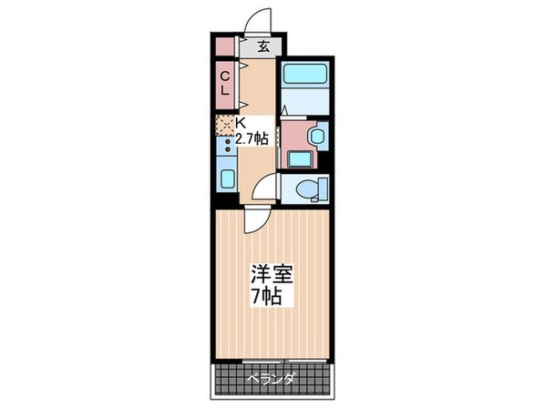 タームアクアの物件間取画像